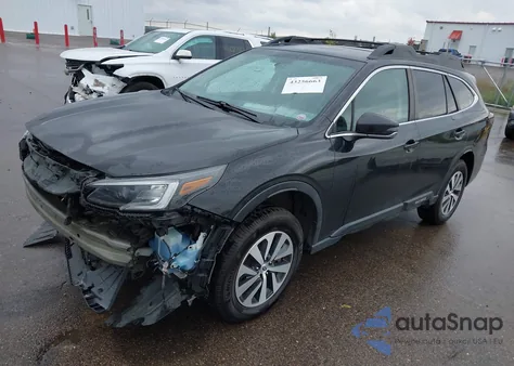 2020 Subaru Outback Premium from USA, damaged, VIN 4S4BTACCXL3206324